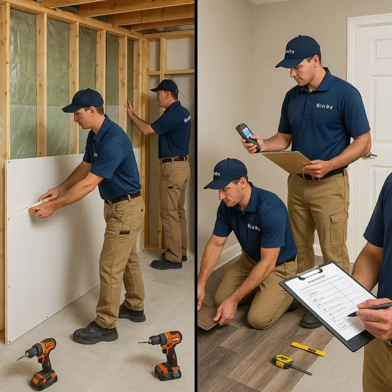 Repairs and Reconstruction process in Marlton, NJ